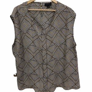 Worthington 3x short sleeve blouse